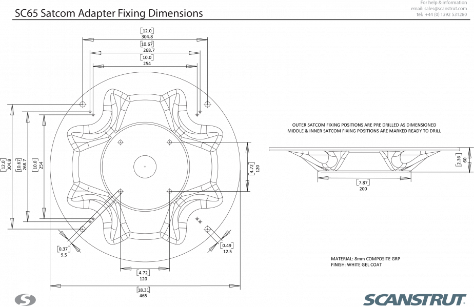 SC65 Technical Drawing