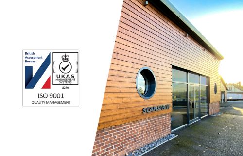 Scanstrut celebrates ISO 9001:2015 certification