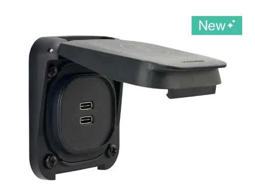 Dual USB-C Socket