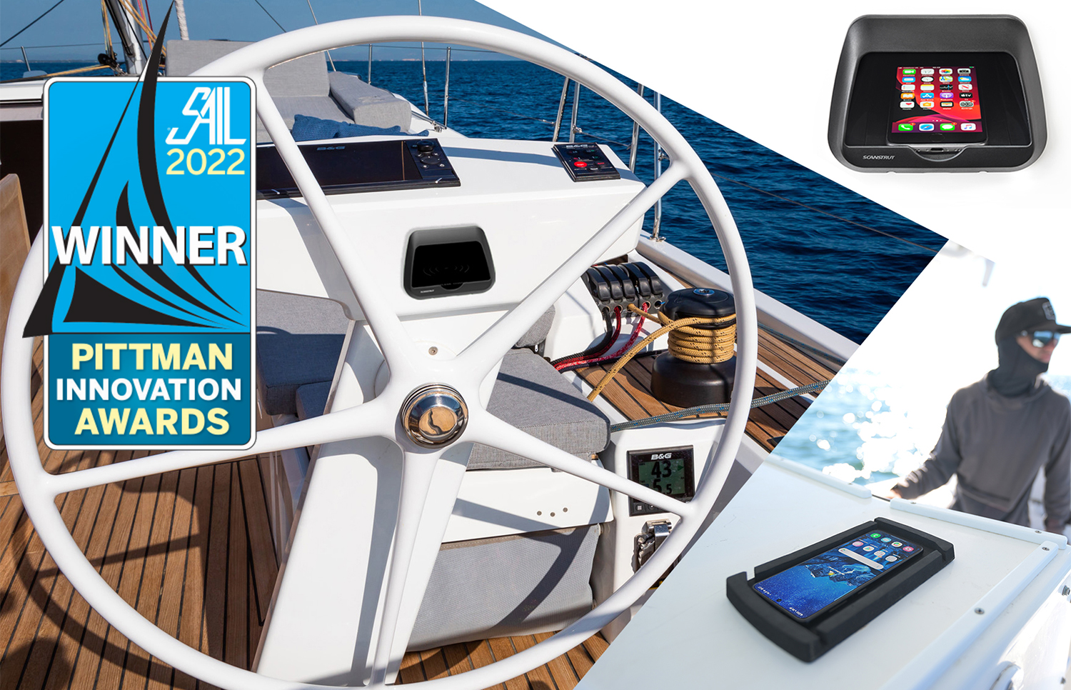Two Scanstrut Products Win SAIL Magazine 2022 Pittman Award