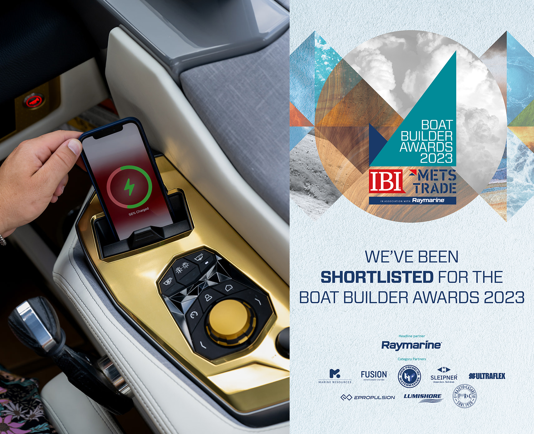 Scanstrut // Nautique Boat Company Partnership Nominated for a Boat Builder Award 2023