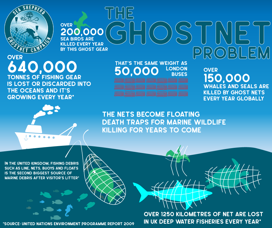 The Ghostnet Problem - infographic